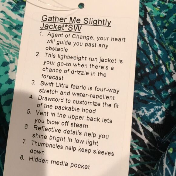 Lululemon Athletica SW Gather Me Slightly Jacket - Picture 2 of 5